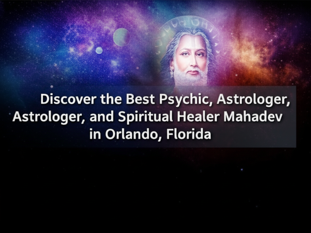 Discover the Best Psychic, Astrologer, and Spiritual Healer Mahadev in Orlando, Florida